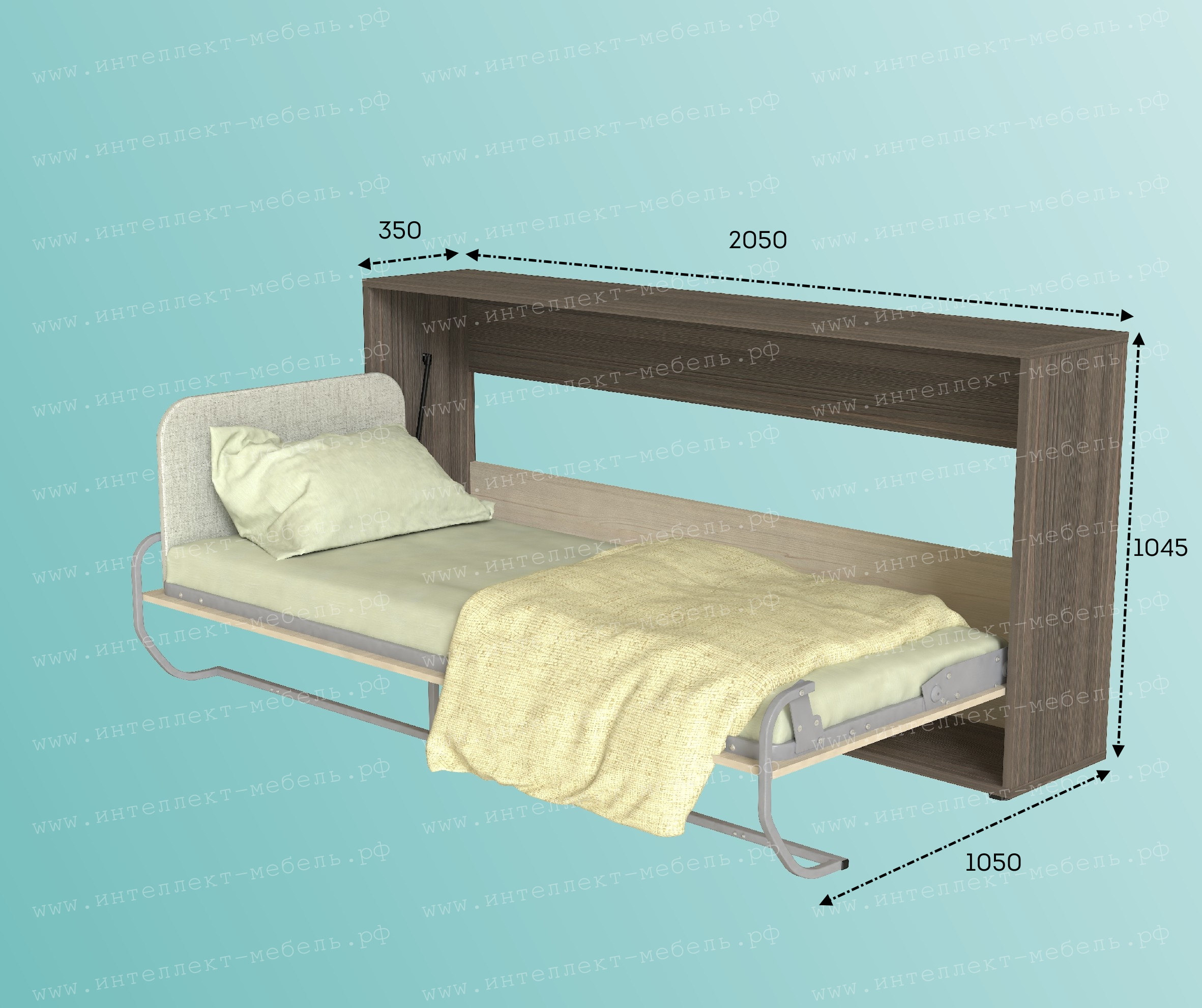 Кровать трансформер 80x160
